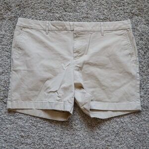 Tommy Hilfiger Women's‎ Th Flex 5 Inch Khaki Hollywood Shorts Sz 14 Chino